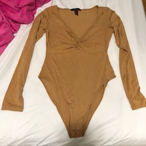 Tan bodysuit